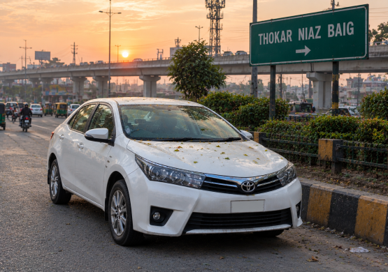 Golden Hour at Thokar Niaz Baig